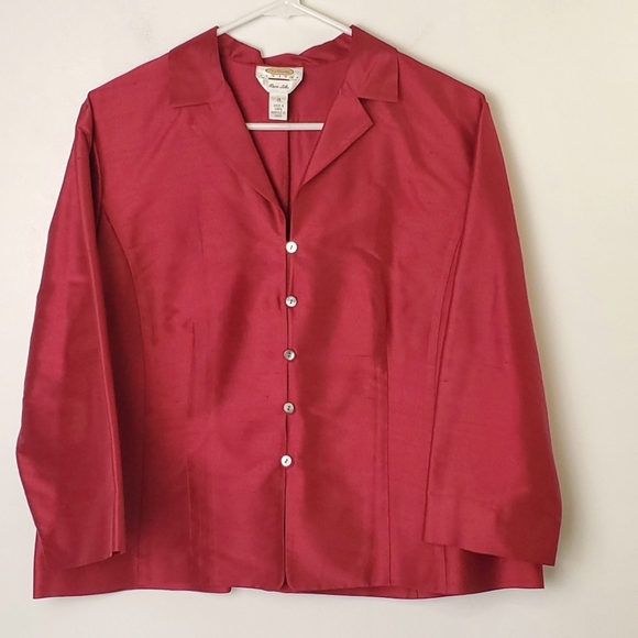 Talbots Pure Silk Top - Picture 1 of 6